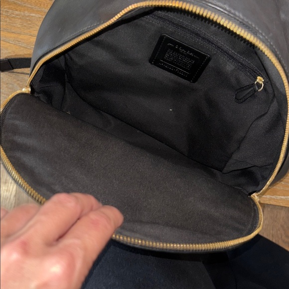 Coach Signature Brown and Black Backpack - Picture 3 of 3